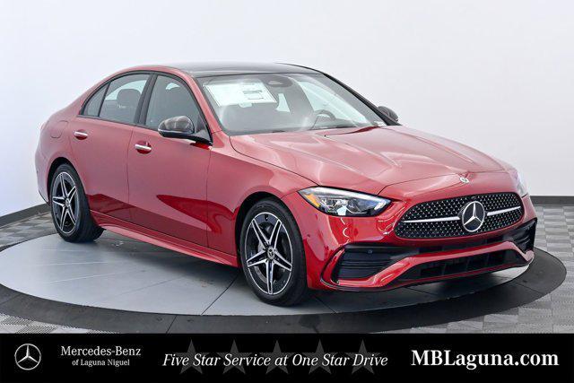 new 2024 Mercedes-Benz C-Class car, priced at $58,855