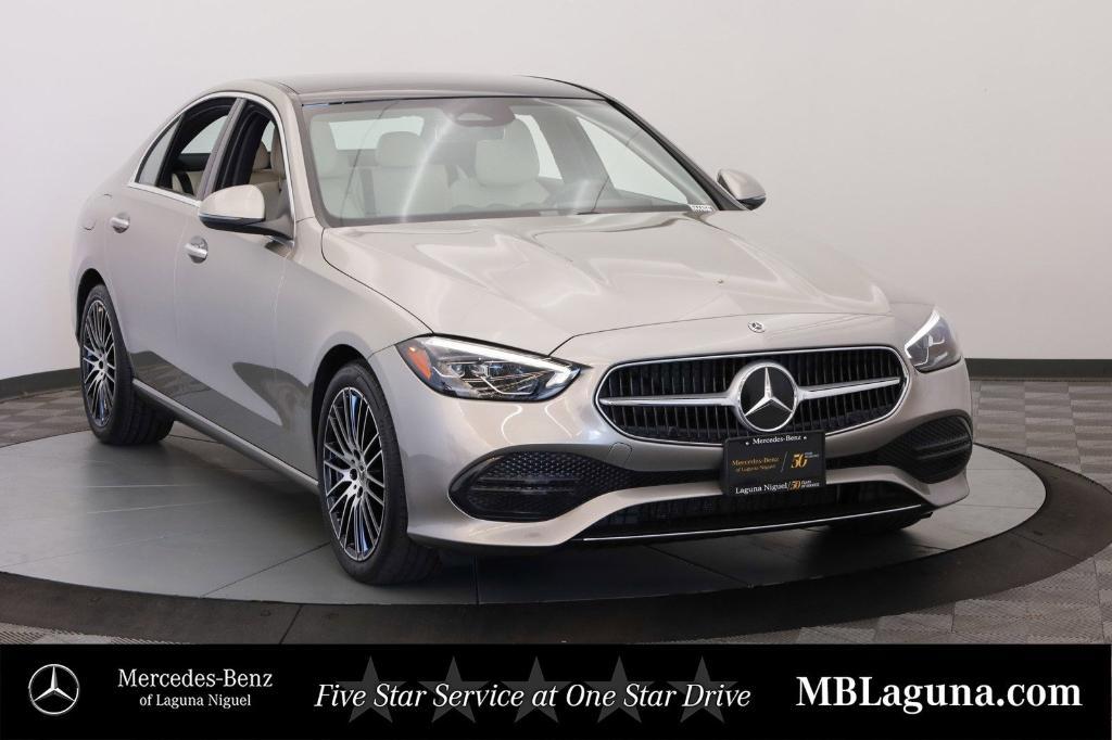 used 2023 Mercedes-Benz C-Class car, priced at $40,000