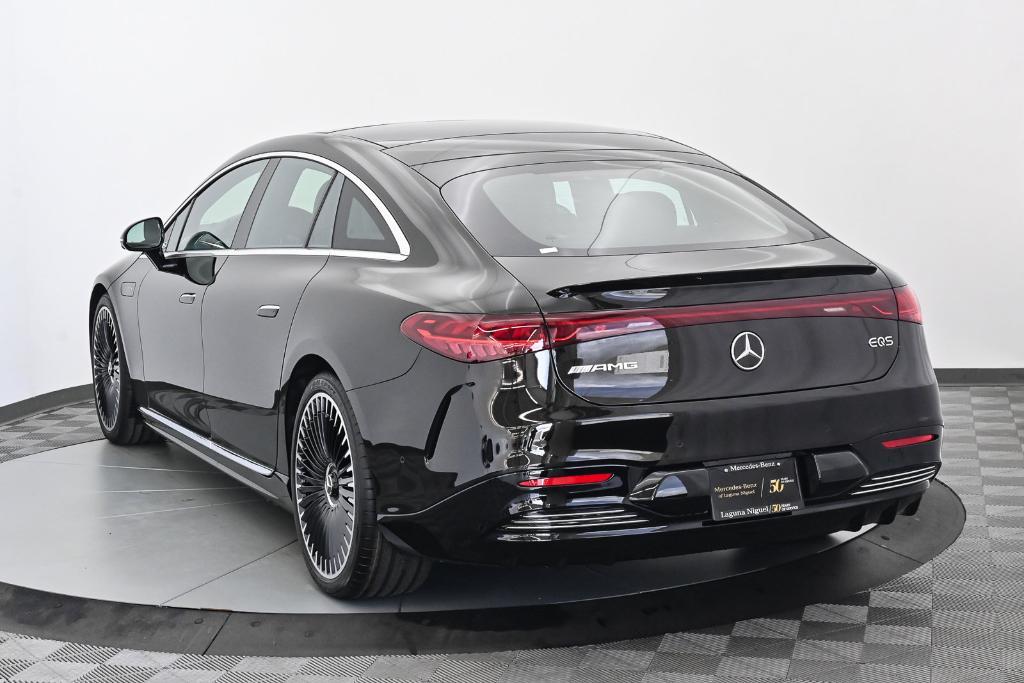 new 2024 Mercedes-Benz AMG EQS car, priced at $158,030