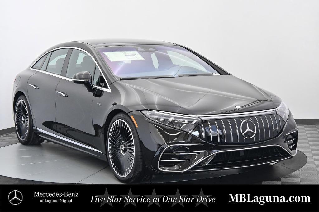 new 2024 Mercedes-Benz AMG EQS car, priced at $158,030