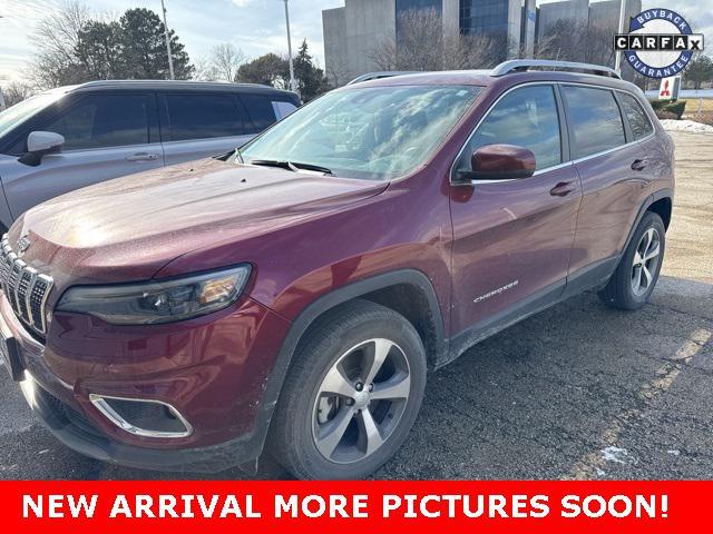 used 2021 Jeep Cherokee car, priced at $22,999