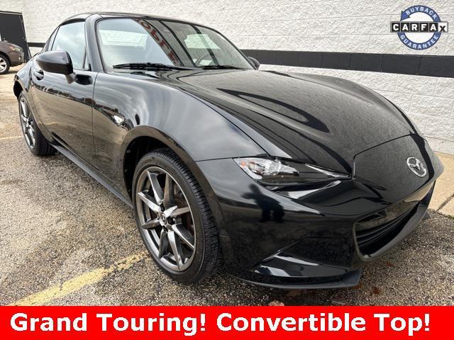 used 2017 Mazda MX-5 Miata RF car, priced at $19,999