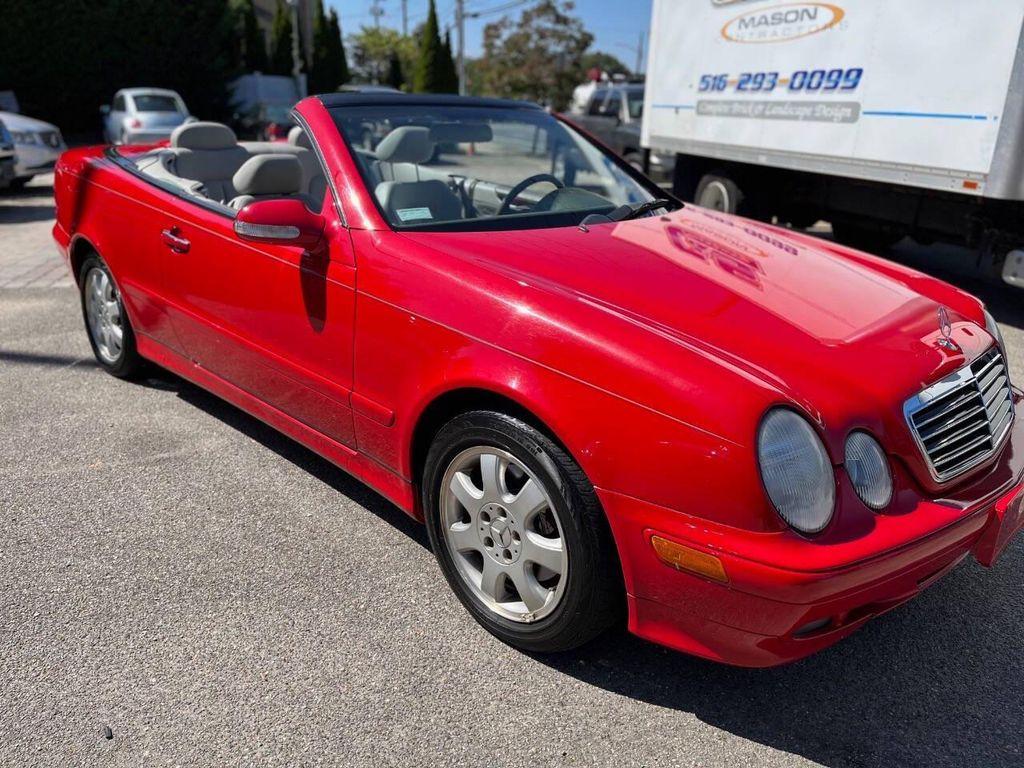 used 2002 Mercedes-Benz CLK-Class car, priced at $15,995