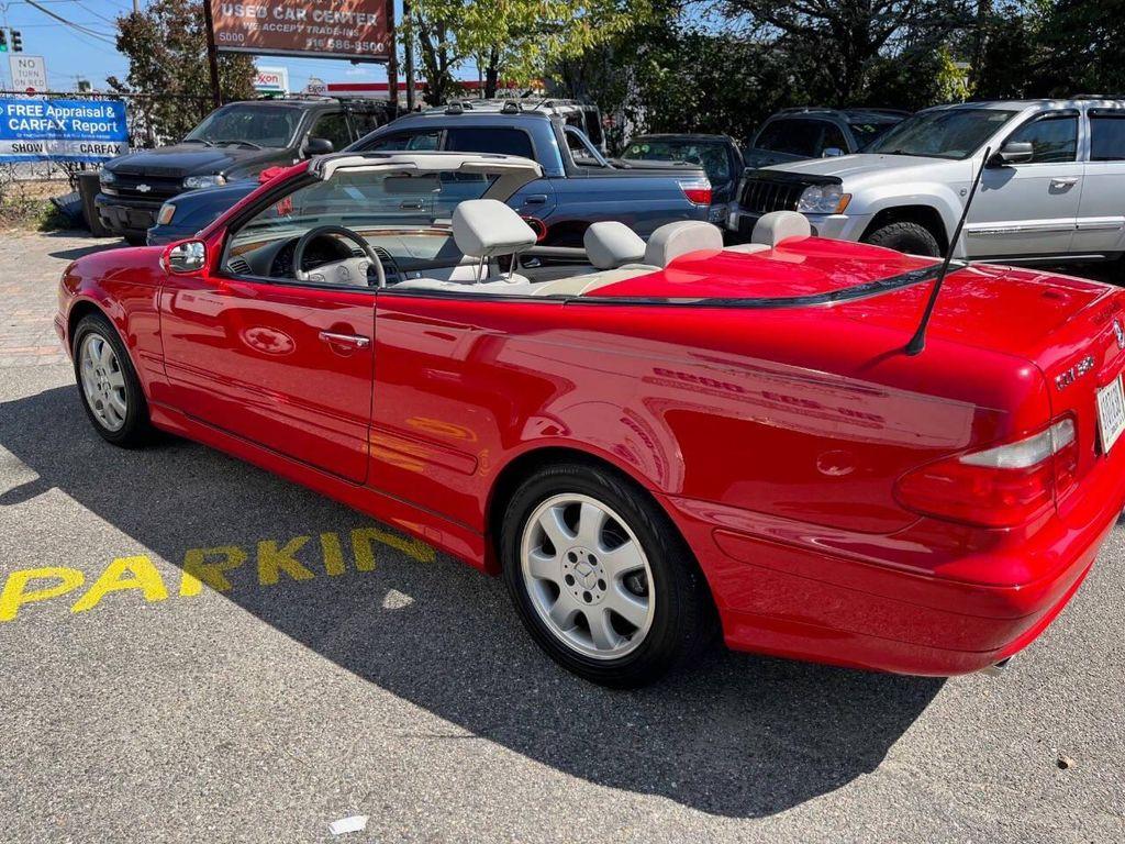 used 2002 Mercedes-Benz CLK-Class car, priced at $15,995