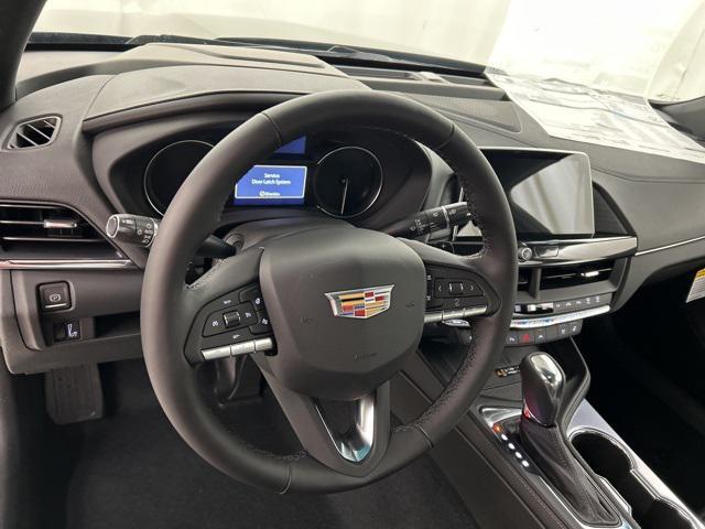 new 2025 Cadillac CT4 car, priced at $44,540