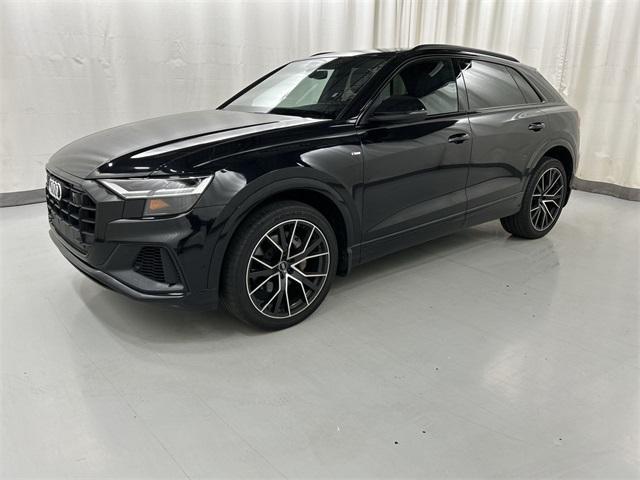 used 2021 Audi Q8 car, priced at $44,990