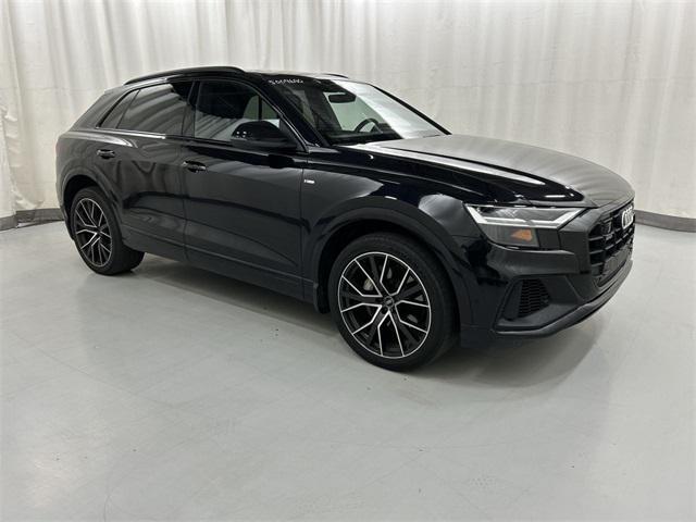 used 2021 Audi Q8 car, priced at $44,990