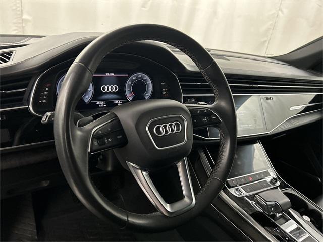 used 2021 Audi Q8 car, priced at $44,990