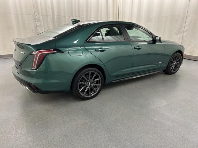 new 2025 Cadillac CT4-V car, priced at $59,565