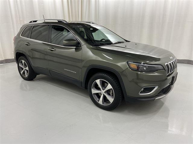 used 2021 Jeep Cherokee car, priced at $20,610