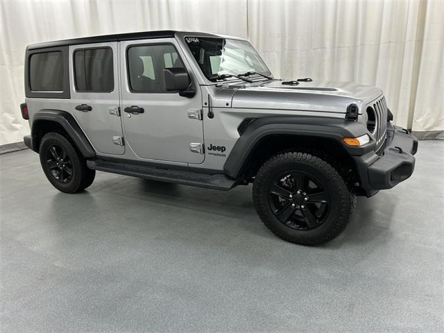 used 2020 Jeep Wrangler Unlimited car, priced at $26,812