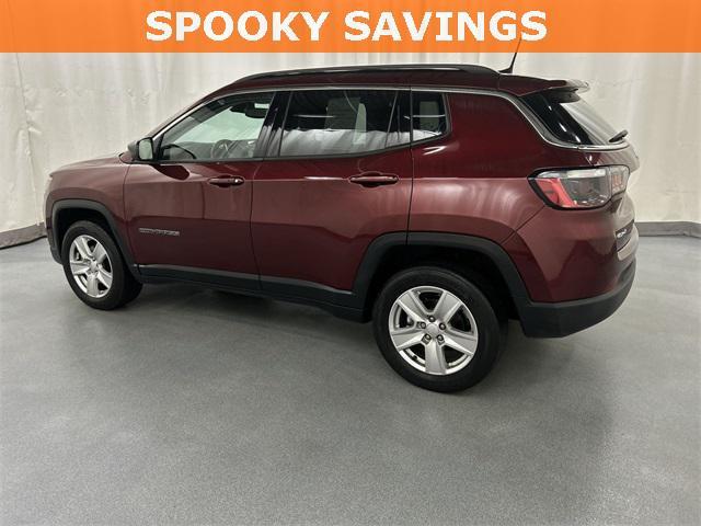 used 2022 Jeep Compass car, priced at $17,515