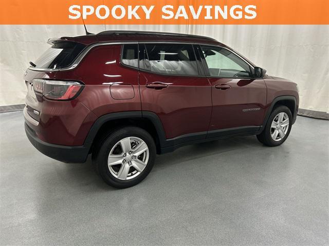 used 2022 Jeep Compass car, priced at $17,515
