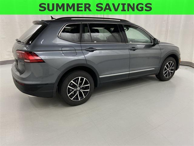 used 2021 Volkswagen Tiguan car, priced at $19,998