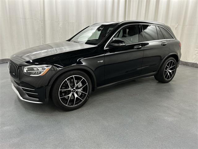 used 2021 Mercedes-Benz AMG GLC 43 car, priced at $37,991