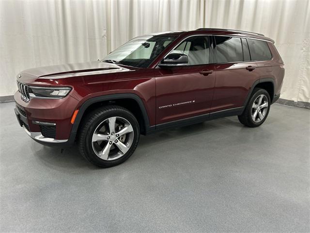used 2021 Jeep Grand Cherokee L car, priced at $26,897