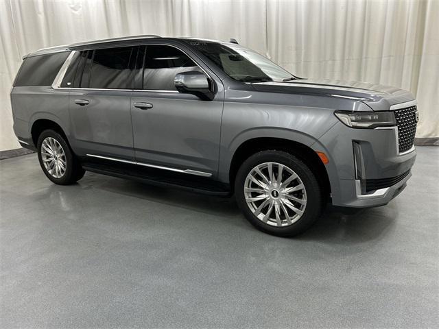 used 2021 Cadillac Escalade ESV car, priced at $50,440