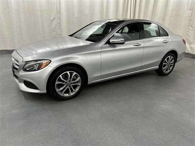 used 2017 Mercedes-Benz C-Class car, priced at $17,938
