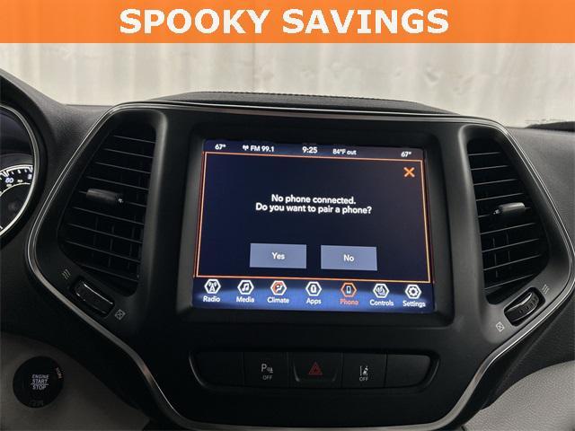 used 2022 Jeep Cherokee car, priced at $17,955