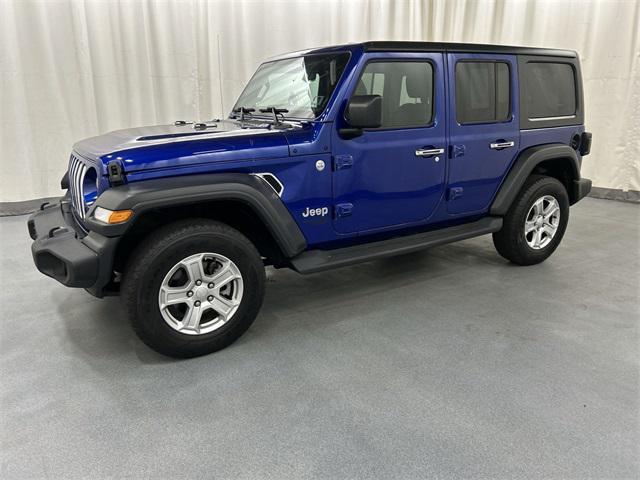 used 2018 Jeep Wrangler Unlimited car, priced at $23,927