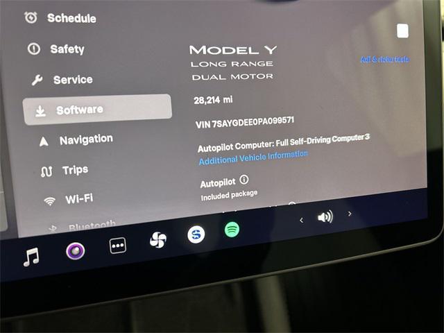 used 2023 Tesla Model Y car, priced at $28,891