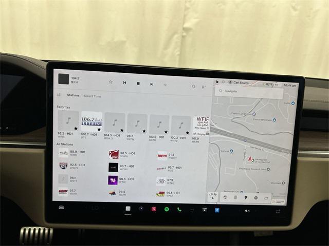 used 2021 Tesla Model S car, priced at $48,479