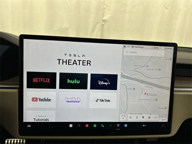 used 2021 Tesla Model S car, priced at $48,479