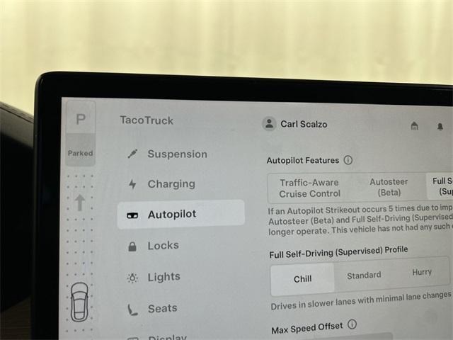 used 2021 Tesla Model S car, priced at $48,479