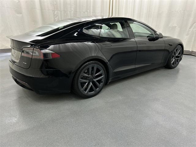 used 2021 Tesla Model S car, priced at $48,479