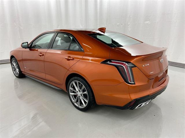 used 2022 Cadillac CT4-V car, priced at $34,995