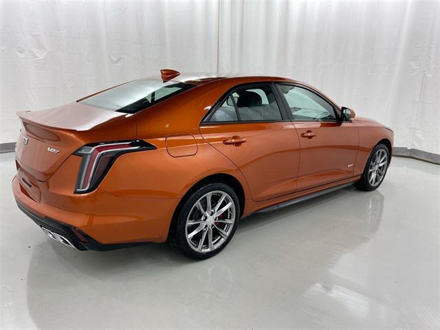 used 2022 Cadillac CT4-V car, priced at $34,995