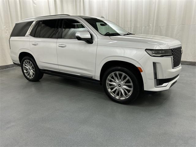 used 2021 Cadillac Escalade car, priced at $64,999