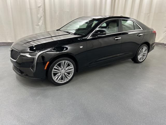 new 2025 Cadillac CT4 car, priced at $44,040