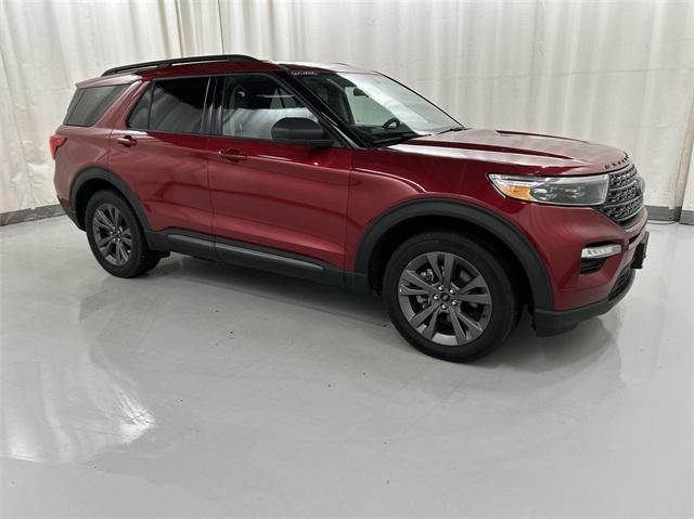 used 2021 Ford Explorer car, priced at $28,442