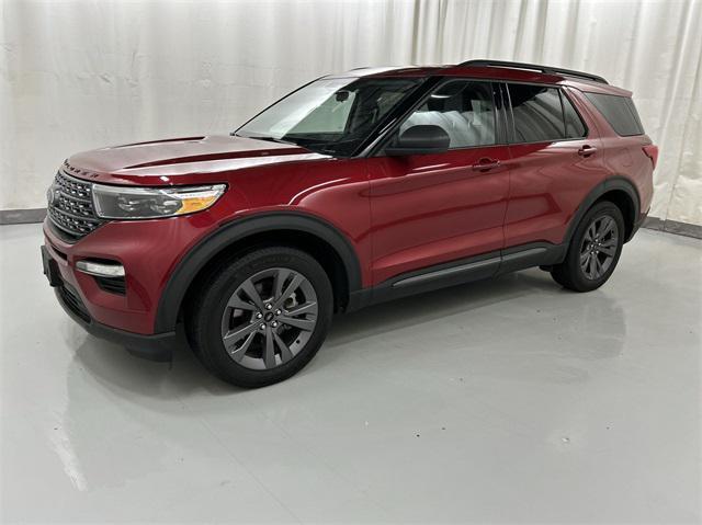 used 2021 Ford Explorer car, priced at $28,442