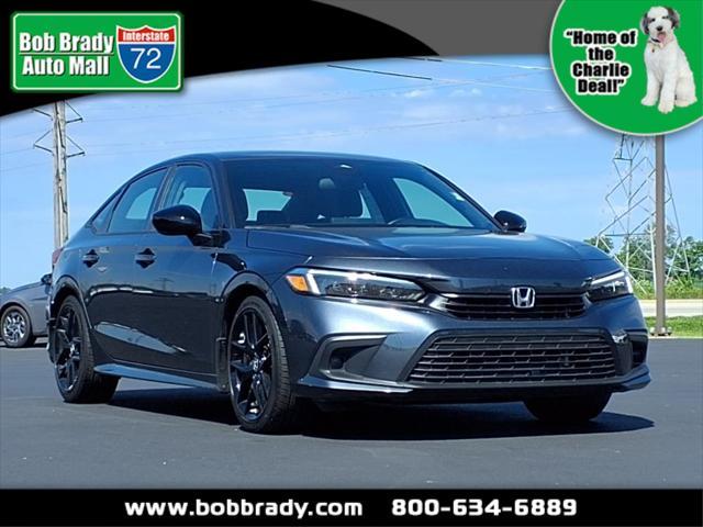 used 2022 Honda Civic car, priced at $25,477