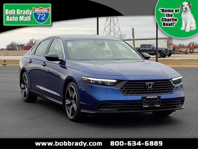 used 2023 Honda Accord Hybrid car, priced at $28,977