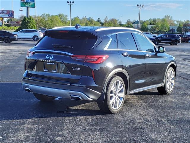 used 2021 INFINITI QX50 car, priced at $33,898