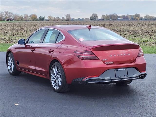 used 2022 Genesis G70 car, priced at $28,977