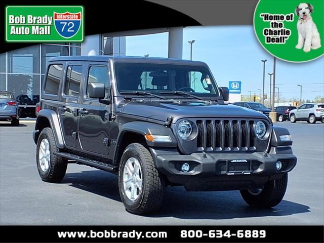 used 2022 Jeep Wrangler Unlimited car, priced at $29,977