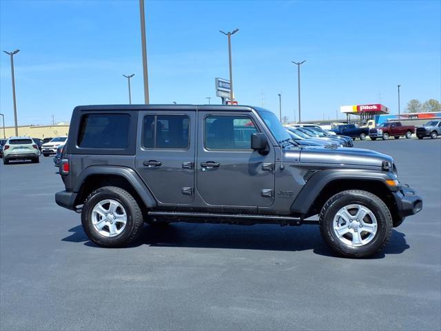 used 2022 Jeep Wrangler Unlimited car, priced at $29,977