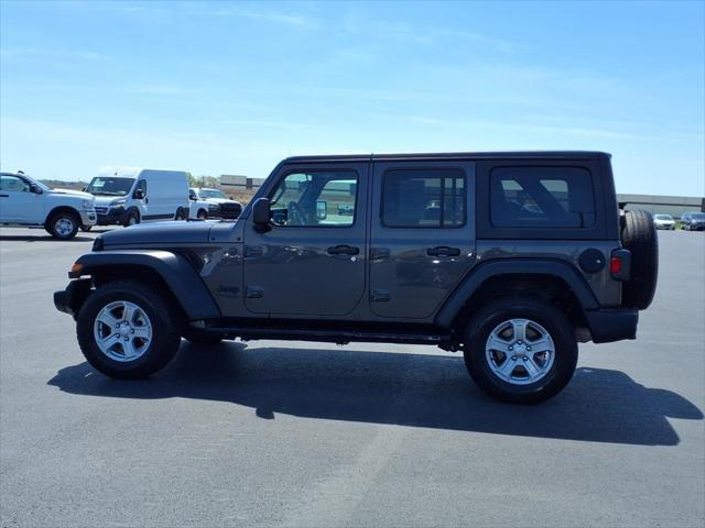used 2022 Jeep Wrangler Unlimited car, priced at $29,977