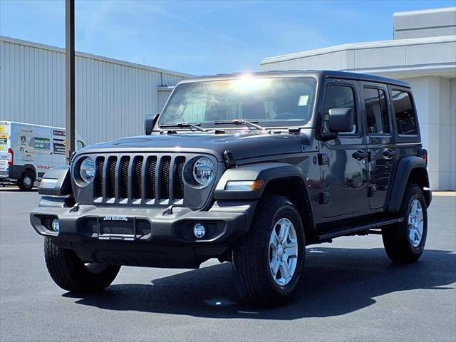 used 2022 Jeep Wrangler Unlimited car, priced at $29,977