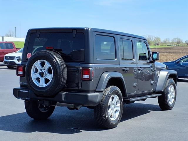 used 2022 Jeep Wrangler Unlimited car, priced at $29,977