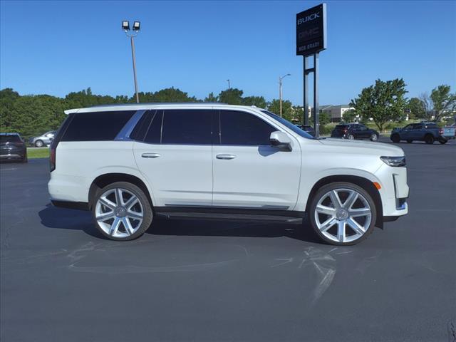 used 2021 Cadillac Escalade car, priced at $81,990