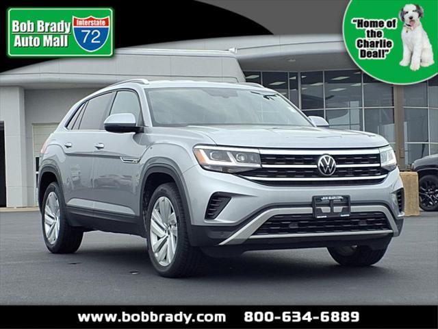 used 2021 Volkswagen Atlas Cross Sport car, priced at $25,977