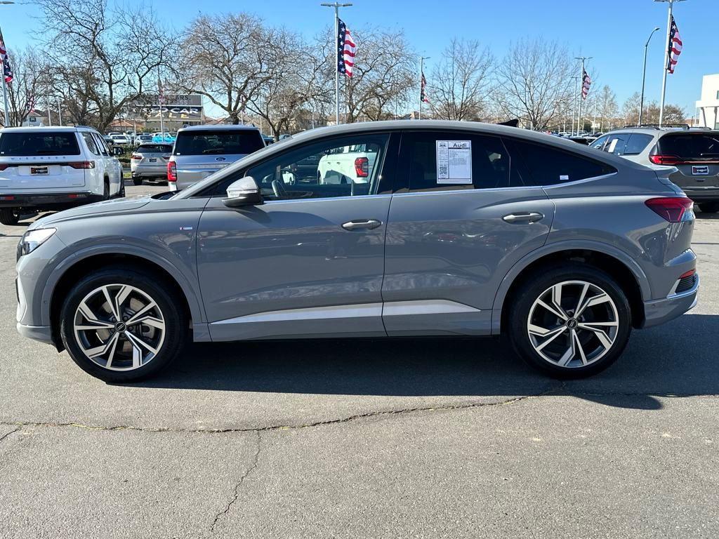 used 2023 Audi Q4 e-tron car, priced at $38,546