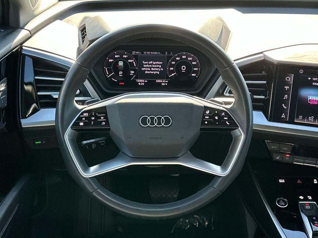 used 2023 Audi Q4 e-tron car, priced at $38,546