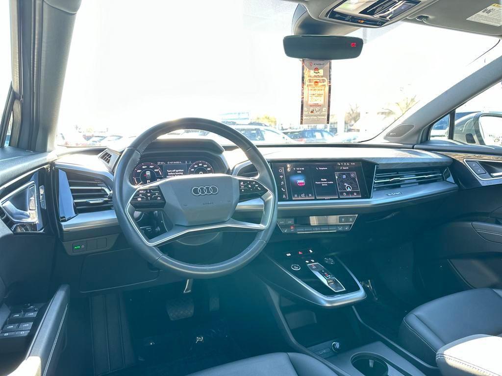 used 2023 Audi Q4 e-tron car, priced at $38,546