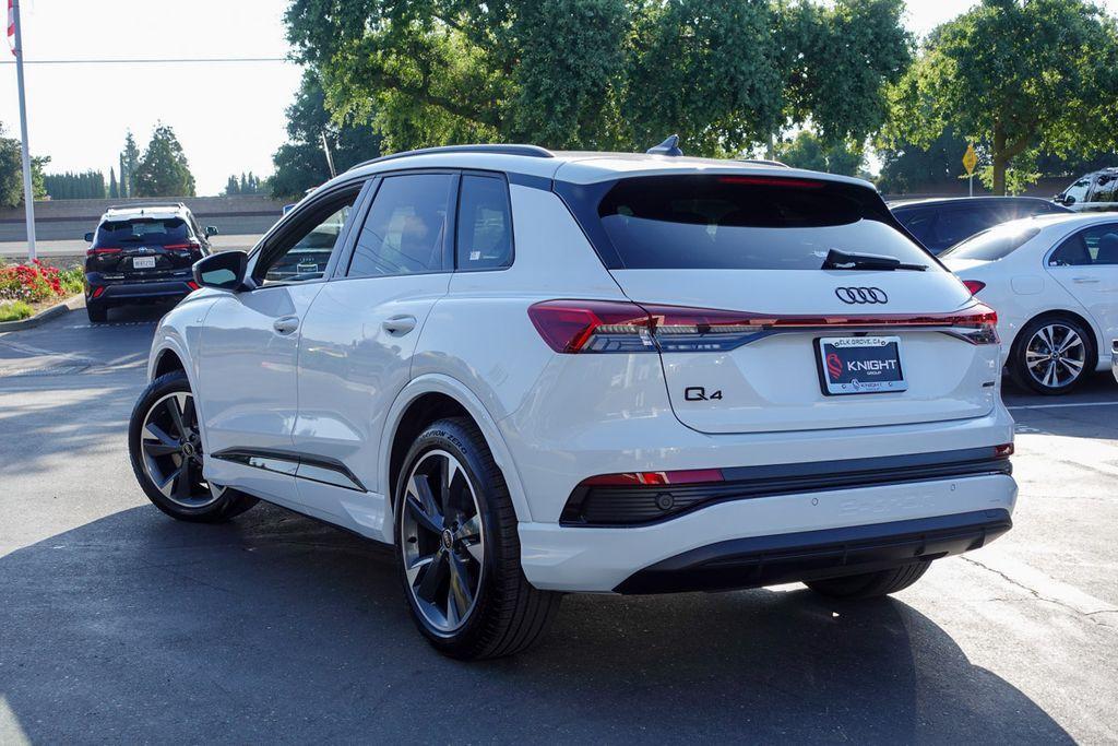 new 2025 Audi Q4 e-tron car, priced at $59,370